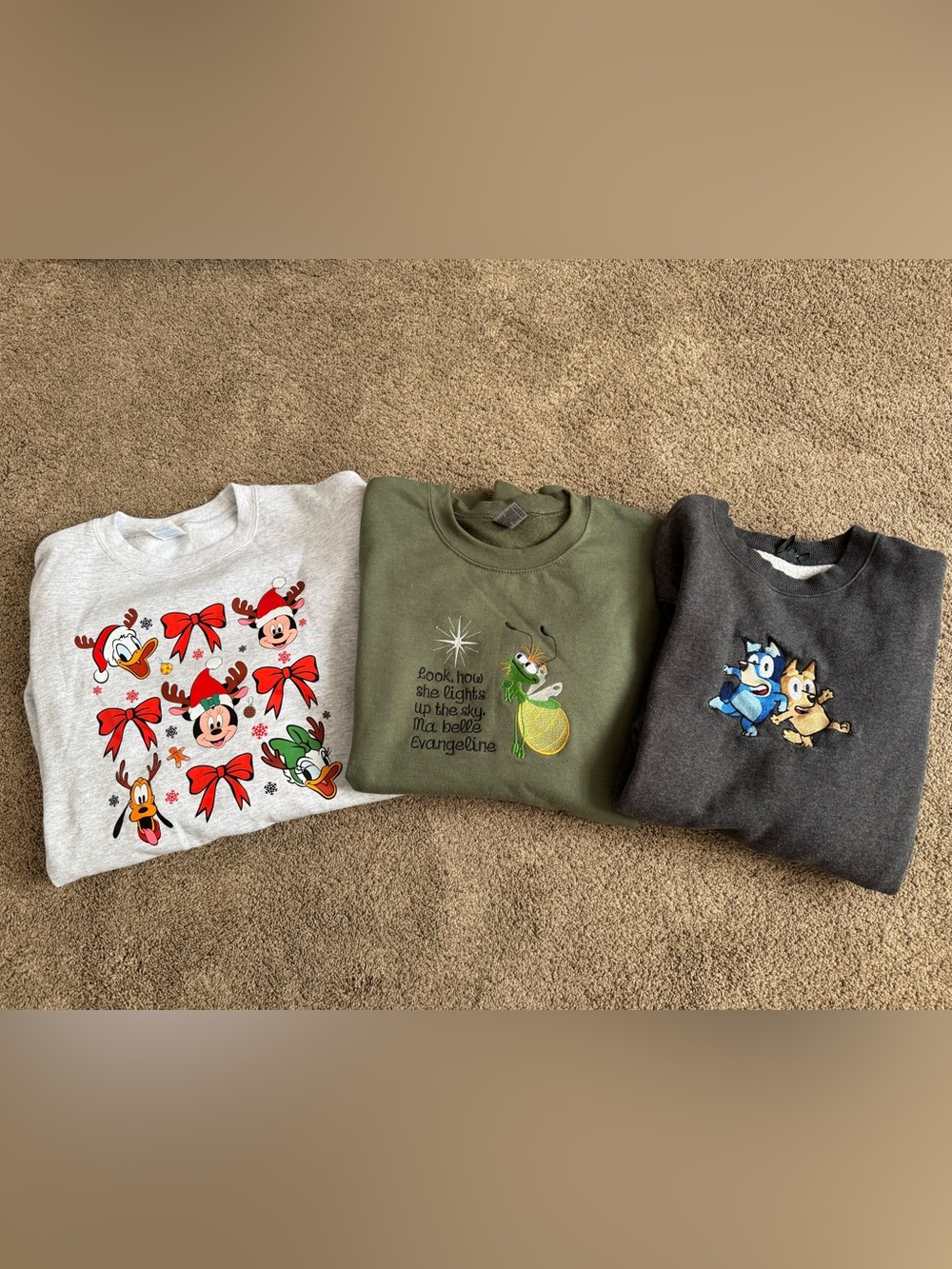 Disney Inspired Crewnecks